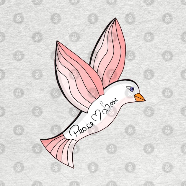 Marvelous Peace and Love Dove by DiegoCarvalho